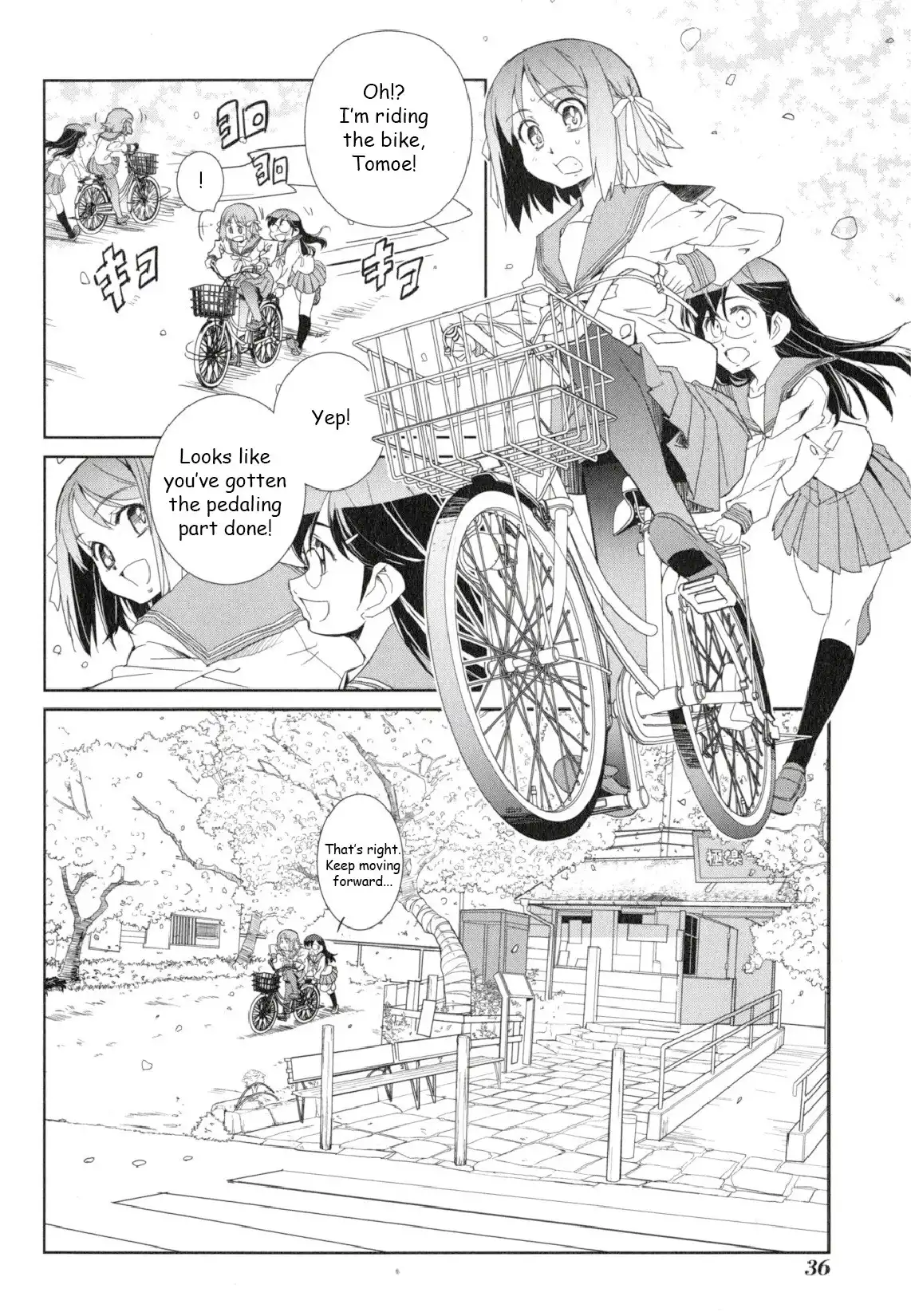 Minami Kamakura Koukou Joshi Jitenshabu Chapter 1 36